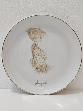 Precious Moments Months of the Year Plates - August